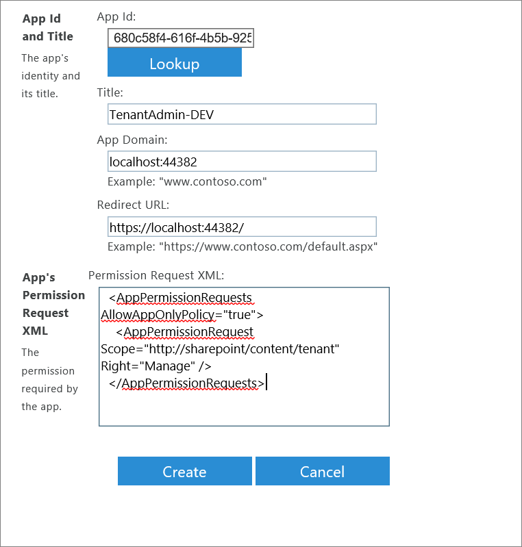 Specify the app's permissions with XML